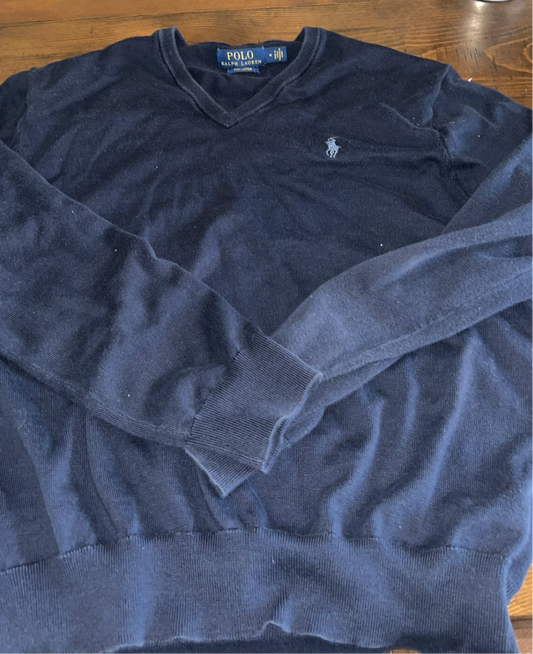 Navy Golf Sweater